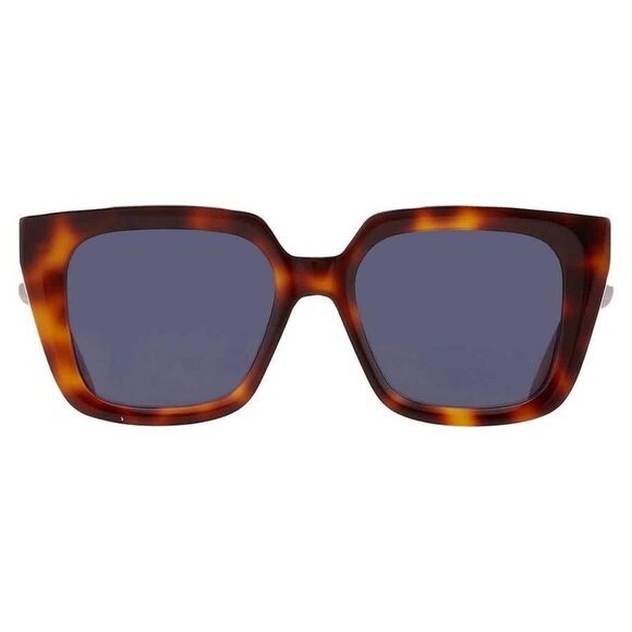 New Authentic Dior DIORMIDNIGHT S1I Blue Butterfly Ladies Sunglasses CD40092I 53 - Picture 1 of 6